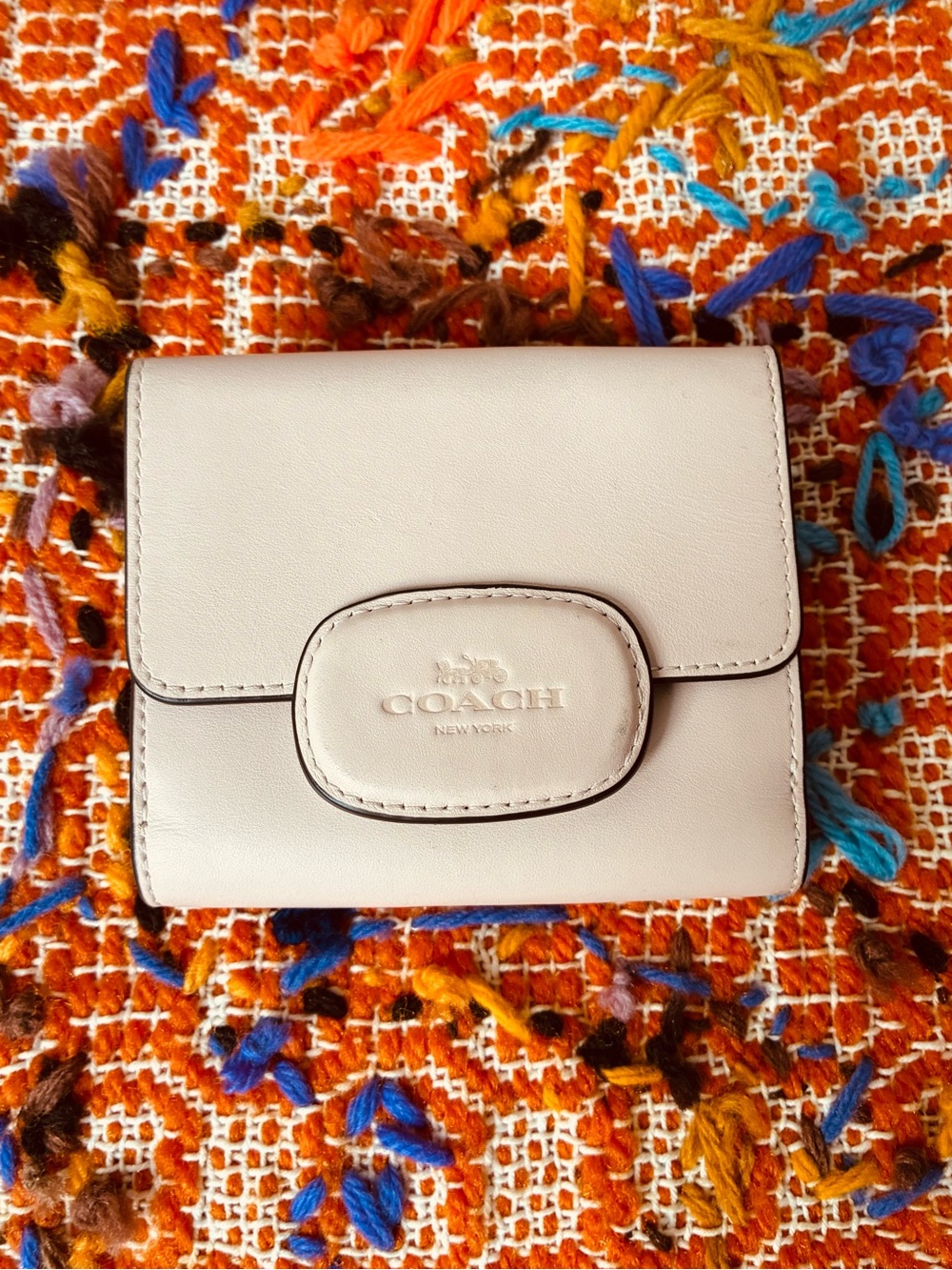 Coach Eliza Refined Calf Leather Wallet, CT985